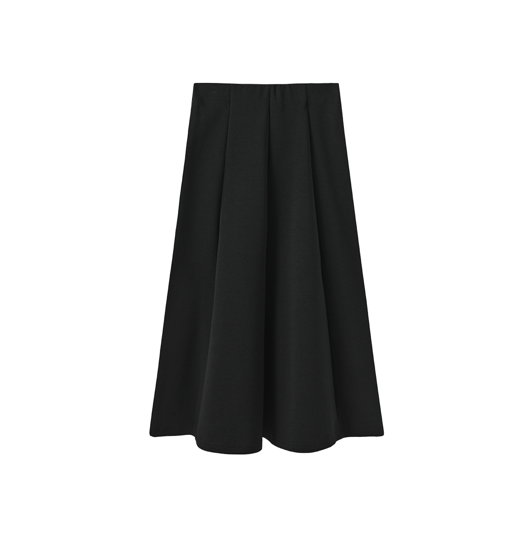 Sweatshirt Paneled Midi Skirt – C-28694