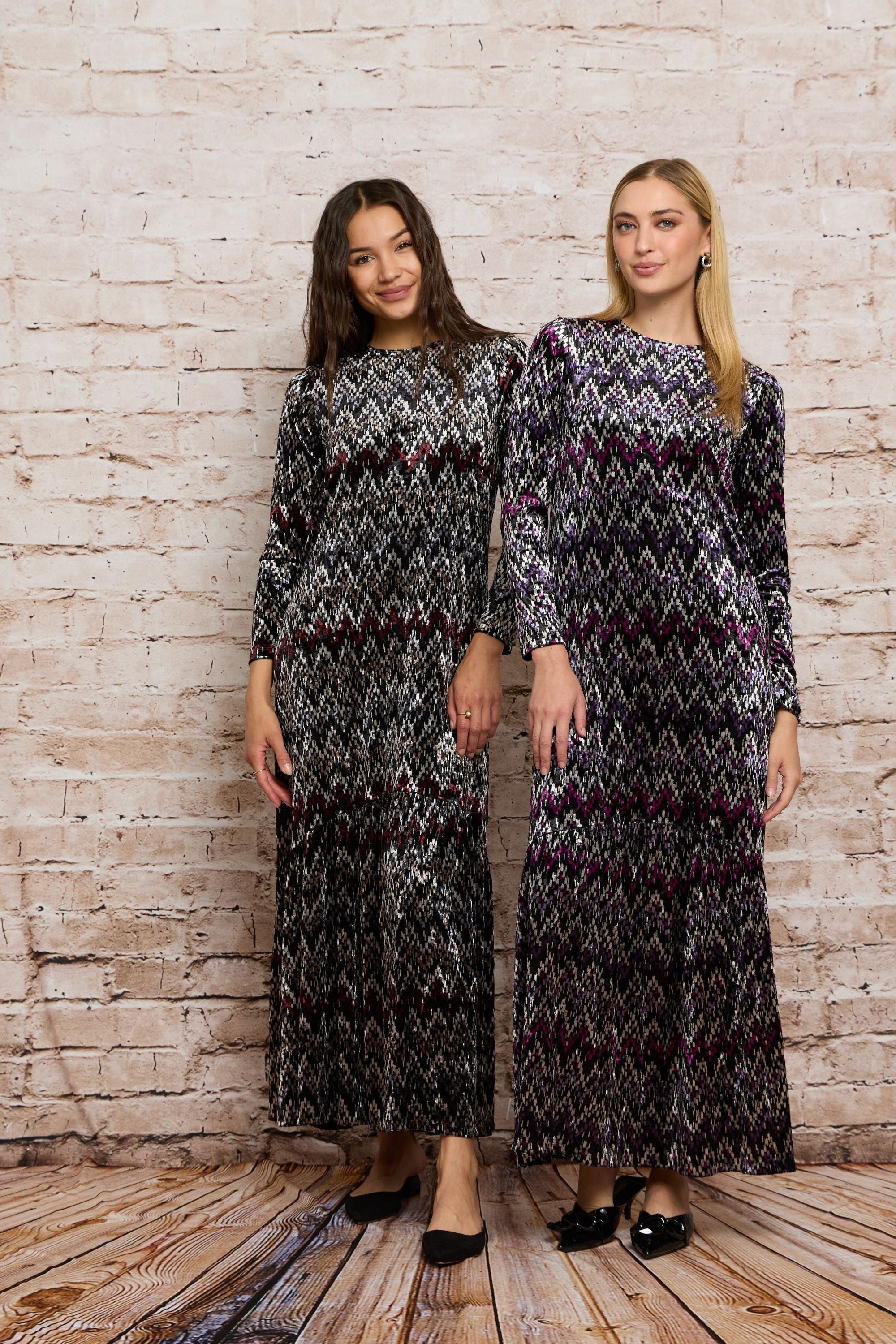 LISA MAXI JERSEY PRINT