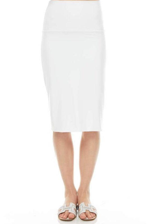 MODAL PENCIL SLIM SKIRT חצאית