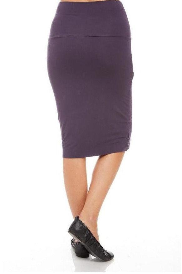 MODAL PENCIL SLIM SKIRT חצאית